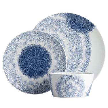 12 Piece Aozora Porcelain Dinner Set